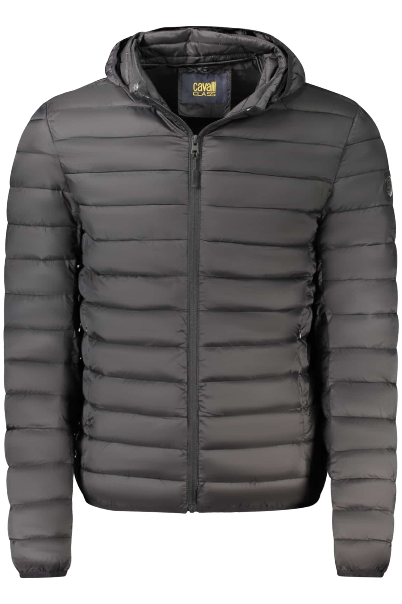 cavalliclassgiubbottouomonero_1 CAVALLI CLASS MEN'S BLACK JACKET - Image 1