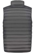 CAVALLI CLASS MEN'S BLACK SLEEVELESS JACKET - Image 2