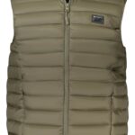 CAVALLI CLASS MEN'S GREEN SLEEVELESS JACKET