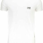 CAVALLI CLASS MEN'S SHORT SLEEVED T-SHIRT WHITE