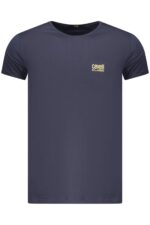 CAVALLI CLASS MEN'S SHORT-SLEEVE T-SHIRT BLUE