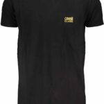 CAVALLI CLASS MEN'S SHORT SLEEVE T-SHIRT BLACK