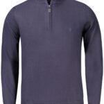 COVERI MOVING BLUE MEN'S SWEATER