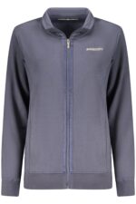 FREDDY WOMEN'S BLUE ZIP-UP SWEATSHIRT