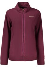 FREDDY WOMEN'S PURPLE ZIP-UP SWEATSHIRT