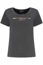 FREDDY WOMEN'S SHORT-SLEEVE T-SHIRT BLACK