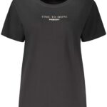 FREDDY WOMEN'S SHORT-SLEEVE T-SHIRT BLACK