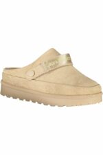 LAURA BIAGIOTTI WOMEN'S WINTER CLOG FOOTWEAR, BEIGE - Image 2