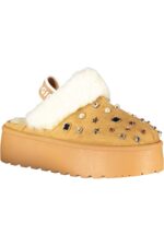 LAURA BIAGIOTTI WOMEN'S WINTER CLOG FOOTWEAR, BROWN - Image 2