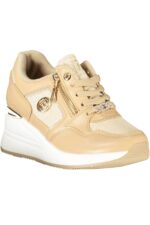 LAURA BIAGIOTTI WOMEN'S BEIGE SPORTS SHOES - Image 2