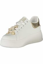 LAURA BIAGIOTTI WOMEN'S WHITE SPORTS SHOES - Image 3