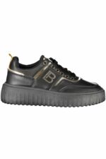 LAURA BIAGIOTTI WOMEN'S BLACK SPORTS SHOES