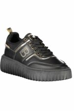 LAURA BIAGIOTTI WOMEN'S BLACK SPORTS SHOES - Image 2