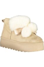 LAURA BIAGIOTTI WOMEN'S BEIGE BOOTS - Image 2