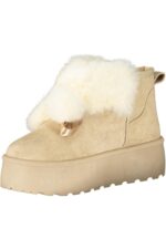 LAURA BIAGIOTTI WOMEN'S BEIGE BOOTS - Image 3