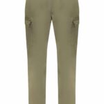 NAPAPIJRI MEN'S GREEN TROUSERS