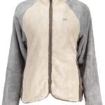 NORWAY 1963 WOMEN'S BEIGE ZIP-UP SWEATSHIRT