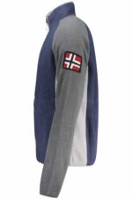 NORWAY 1963 MEN'S BLUE ZIP-UP SWEATSHIRT - Image 2