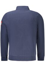 NORWAY 1963 MEN'S BLUE ZIP-UP SWEATSHIRT - Image 2
