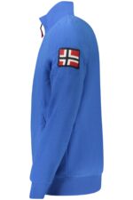NORWAY 1963 MEN'S BLUE ZIP-UP SWEATSHIRT - Image 3
