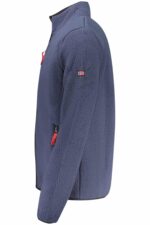NORWAY 1963 MEN'S BLUE ZIP-UP SWEATSHIRT - Image 3