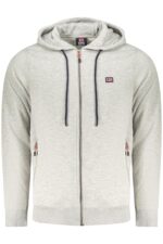 NORWAY 1963 MEN'S GRAY ZIP-UP SWEATSHIRT