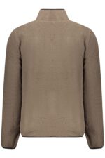 NORWAY 1963 MEN'S BROWN ZIP-UP SWEATSHIRT - Image 2