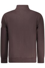 NORWAY 1963 MEN'S BROWN ZIP-UP SWEATSHIRT - Image 2