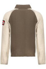 NORWAY 1963 MEN'S BROWN ZIP-UP SWEATSHIRT - Image 2