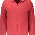 NORWAY 1963 MEN'S RED ZIP-UP SWEATSHIRT