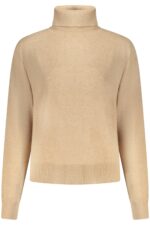 PEPE JEANS WOMEN'S BEIGE SWEATER