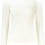 PEPE JEANS WOMEN'S WHITE SWEATER