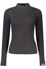 PEPE JEANS WOMEN'S BLACK SWEATER