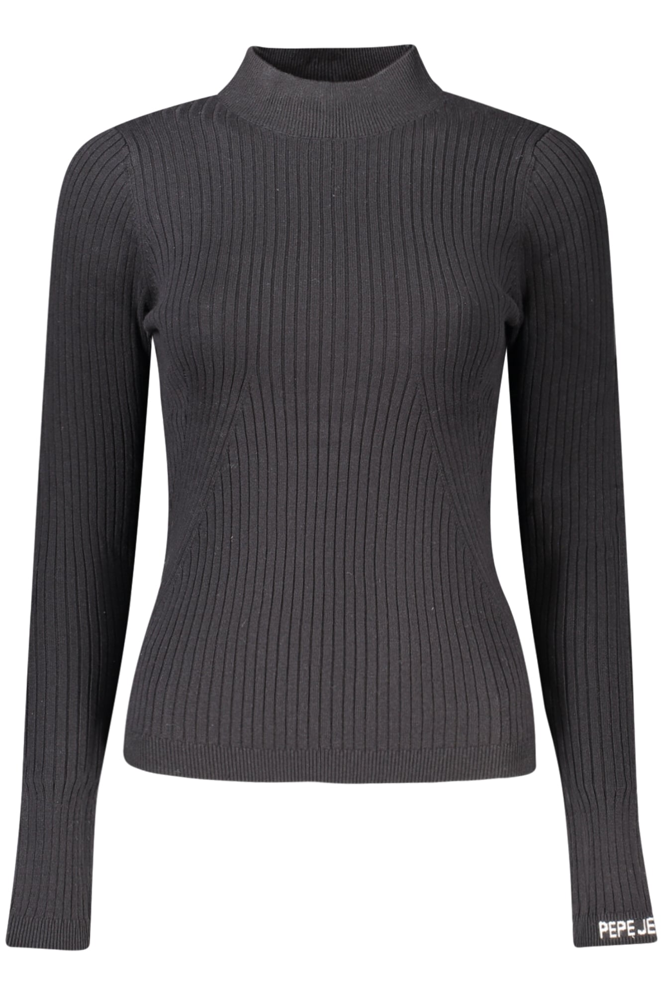 pepejeansmagliadonnanero_1 PEPE JEANS WOMEN'S BLACK SWEATER - Image 1