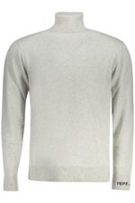 PEPE JEANS MEN'S GREY SWEATER