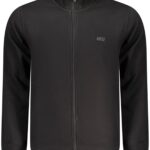 RIFLE MEN'S BLACK ZIP-UP SWEATSHIRT