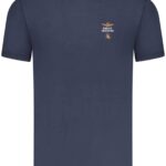 AERONAUTICA MILITARE MEN'S BLUE OUTERWEAR T-SHIRT