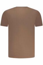 AERONAUTICA MILITARE MEN'S BROWN OUTERWEAR T-SHIRT - Image 2
