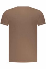 AERONAUTICA MILITARE MEN'S BROWN OUTERWEAR T-SHIRT - Image 2