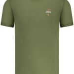 AERONAUTICA MILITARE MEN'S GREEN OUTDOOR T-SHIRT
