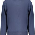 BOSS MEN'S BLUE ZIP-UP SWEATSHIRT