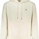 CALVIN KLEIN MEN'S ZIP-UP SWEATSHIRT WHITE