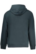 CALVIN KLEIN MEN'S BLUE ZIP-UP SWEATSHIRT - Image 2