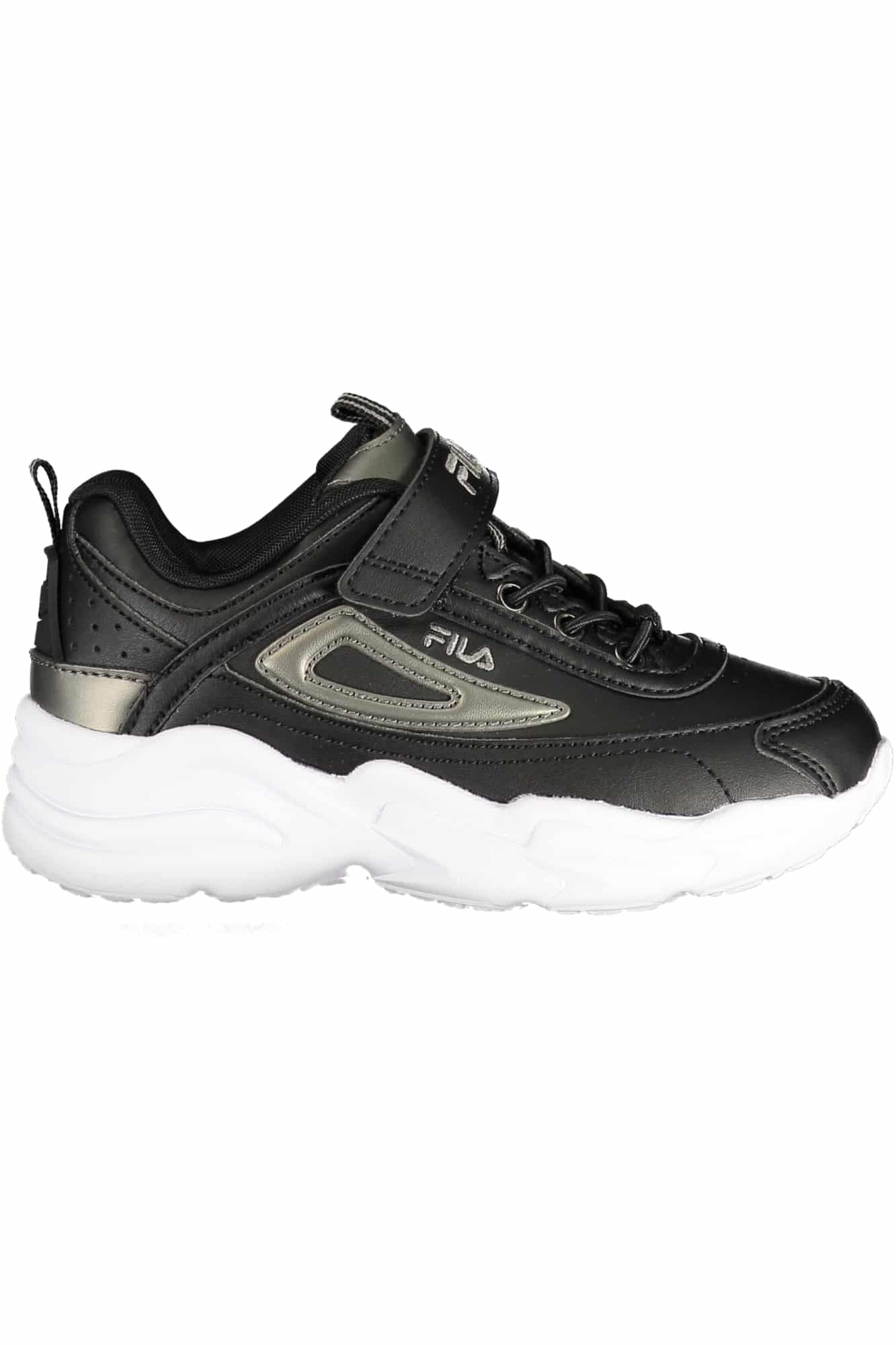filacalzaturasportivabambinonero_1 FILA BLACK SPORTS SHOES FOR CHILDREN - Image 1