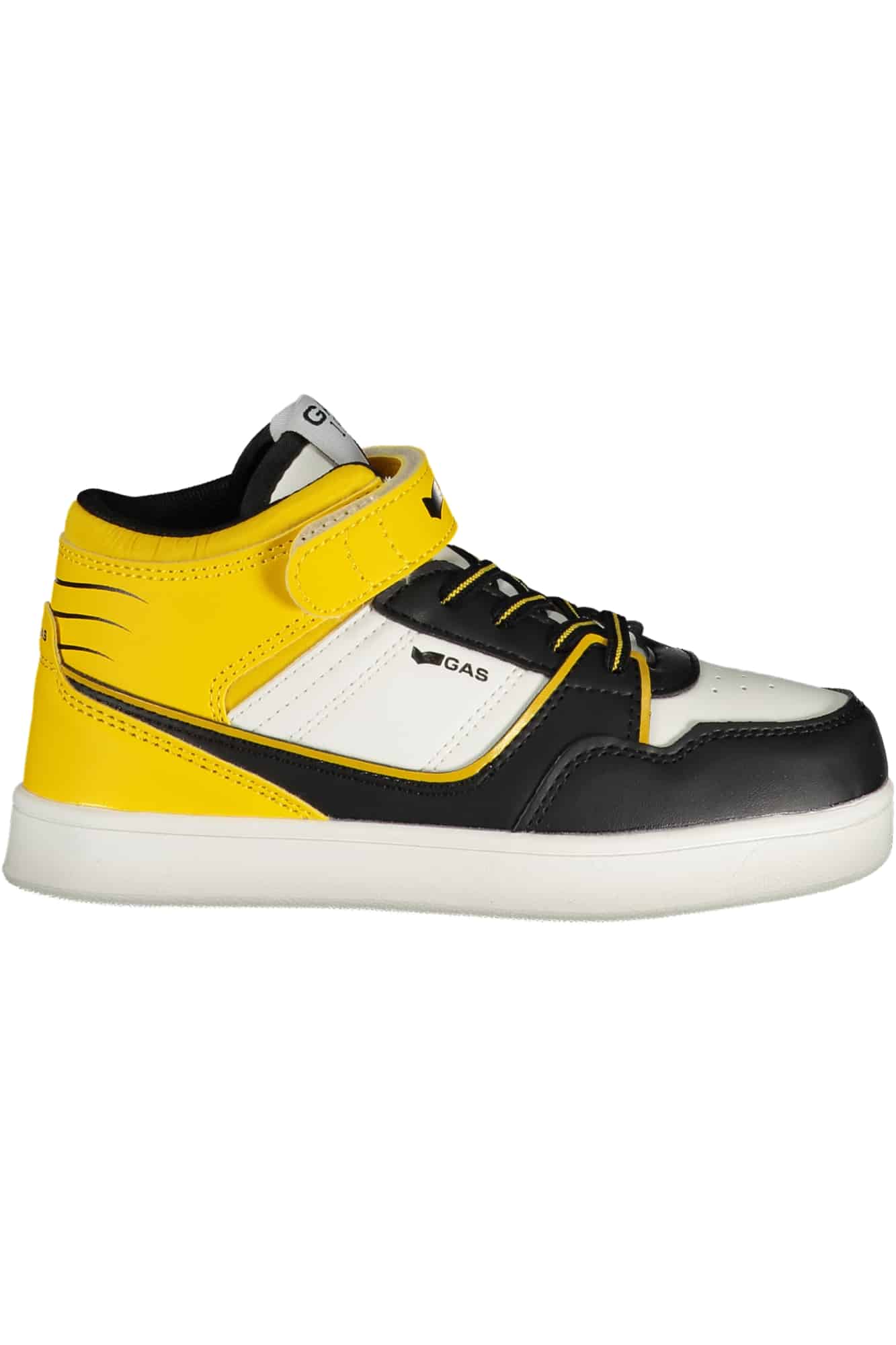 gascalzaturasportivabambinogiallo_1 GAS SPORTS SHOE FOR CHILDREN, YELLOW - Image 1