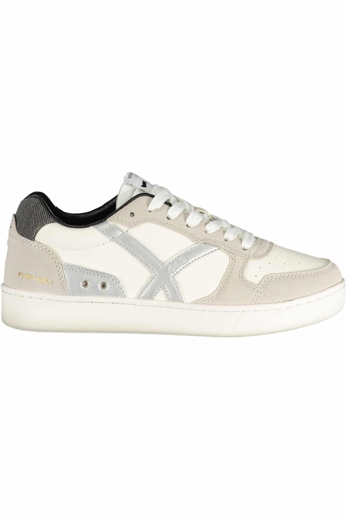 gascalzaturasportivadonnabianco_1 GAS WOMEN'S WHITE SPORTS SHOES - Image 1