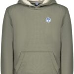 NORTH SAILS CHILDREN'S ZIP-UP SWEATSHIRT, GREEN