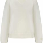 NORTH SAILS WOMEN'S ZIP-UP SWEATSHIRT WHITE
