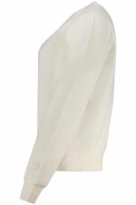 NORTH SAILS WOMEN'S ZIP-UP SWEATSHIRT WHITE - Image 3