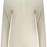 NORTH SAILS WOMEN'S LONG-SLEEVED POLO SHIRT WHITE
